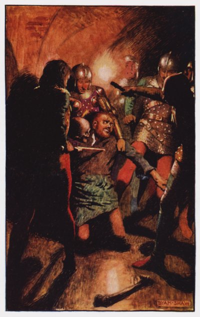 Illustration pour The Cloister and The Hearth de Charles Reade - Byam (after) Shaw