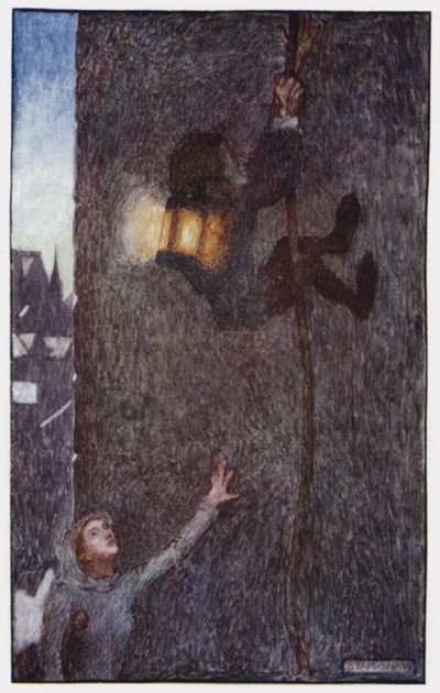 Illustration pour The Cloister and The Hearth de Charles Reade - Byam (after) Shaw