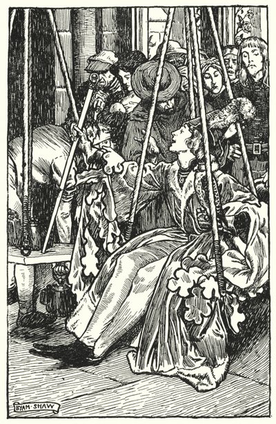 Illustration pour Le Cloître et le Foyer de Charles Reade - Byam (after) Shaw