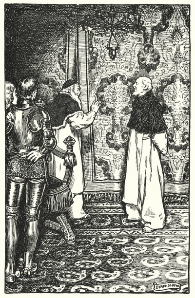 Illustration pour The Cloister and The Hearth de Charles Reade - Byam (after) Shaw