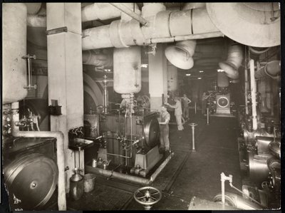 Salle des chaudières à l