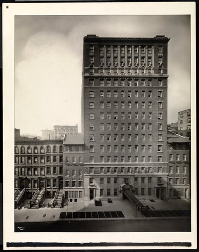 Hôtel La Salle, 30 East 60th Street, New York, 1920 - Byron Company