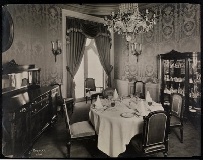 Salle à manger privée à l