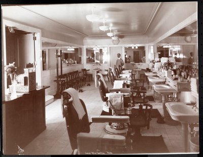 Le salon de coiffure de l