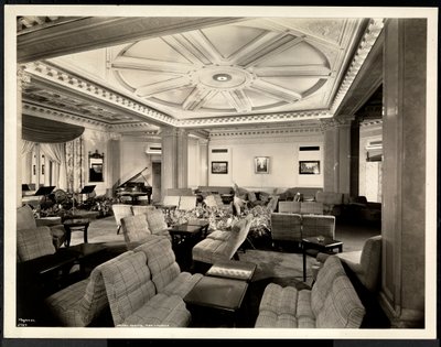 Le salon, vue vers l