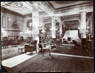 Salle de réception à l