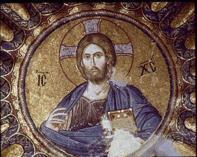 Christ pantocrator (ou Christ en gloire) (Mosaïque, Ve-XIVe siècle) - Byzantine