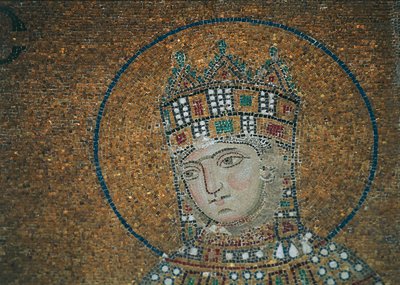 Impératrice Zoé à Sainte-Sophie - Byzantine