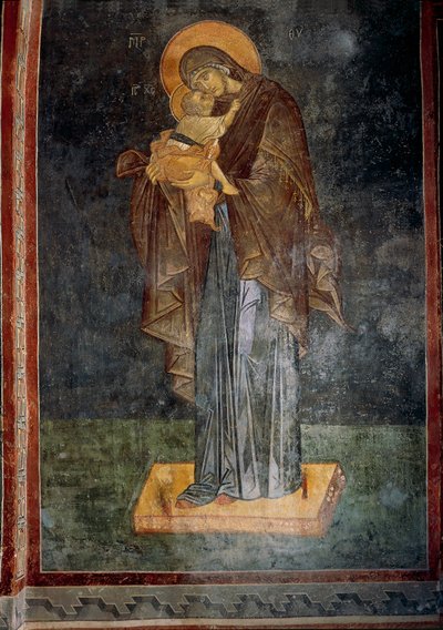 Vierge et Enfant - Byzantine Byzantine