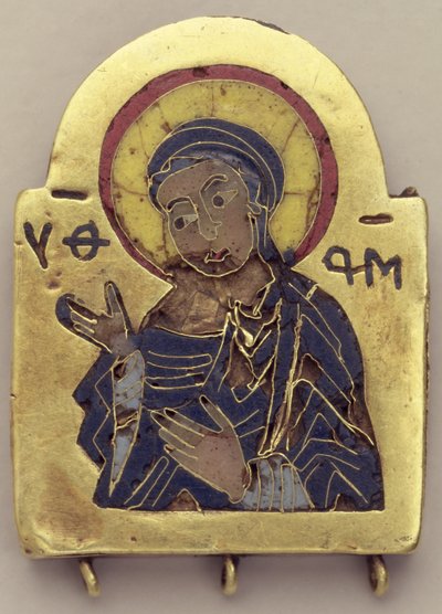 Icône de la Vierge Marie - Byzantine School