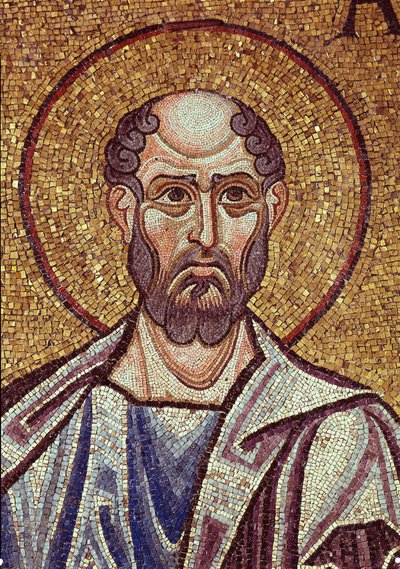 Le prophète Abdias (détail) - Byzantine School