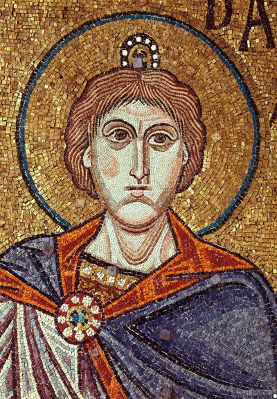 Le prophète Daniel (détail) - Byzantine School