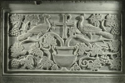 Paons et vignes - Byzantine School