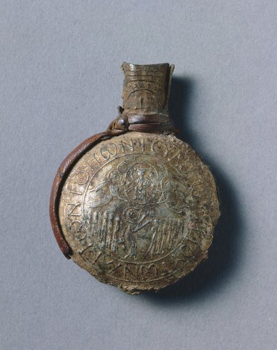 Ampoule de pèlerin avec scènes de la Crucifixion - Byzantine School