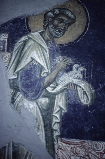 Saint Joseph, un détail de la Présentation du Christ au Temple, c.1164 - Byzantine School