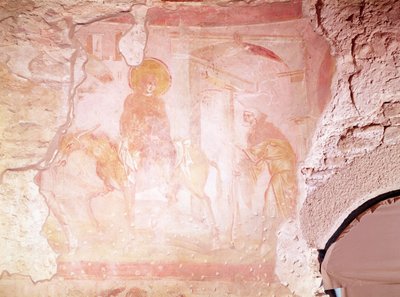 La Fuite en Égypte - Byzantine School