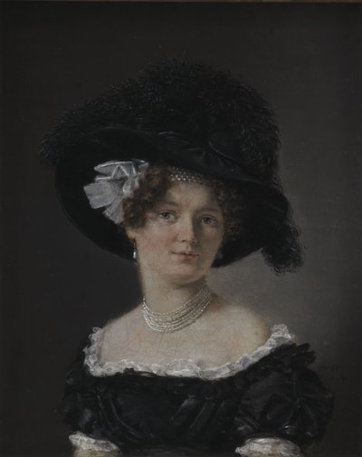 Mathilde Theresia von Irgens-Bergh, née Holsten, épouse de Mathias Friis von Irgens-Bergh - C.A. Jensen