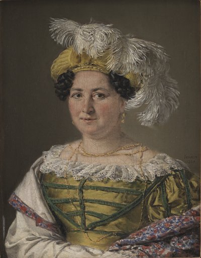 Portrait de Mme Pauline Hagen - C.A. Jensen