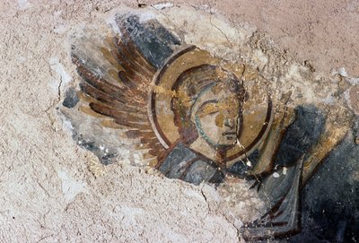 Ange, fresque dans l