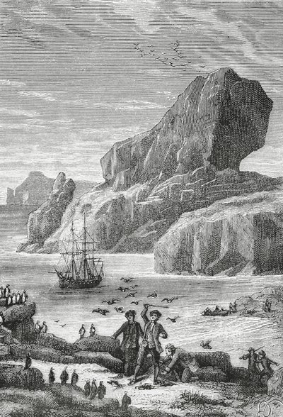Découverte de la France australe (îles Kerguelen) par l