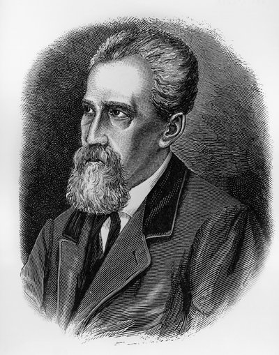 Portrait de Giuseppe Sirtori (1813-1874), soldat italien, général, patriote et homme politique, gravure - J.B. and Brown J. Rowbotham