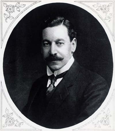 Portrait de Herbert Samuel (1870-1963), homme politique anglais, Illustrated War News, 19 janvier - J.B. and Brown J. Rowbotham