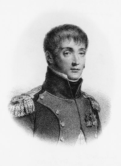 Portrait de Louis Bonaparte (1778-1846), soldat français et roi de Hollande de 1806 à 1810, gravure - J.B. and Brown J. Rowbotham