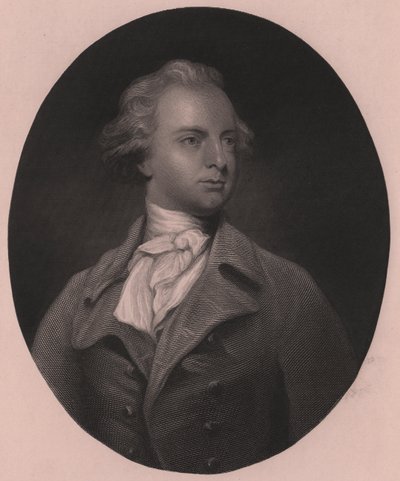 Portrait de Sir Abraham Hume, Second Baronet (1749-1838), gravure par G Stodard d