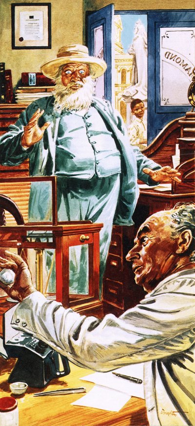 Jacobus Jonker vend le diamant "Jonker" à un négociant en 1934 - C.L. Doughty