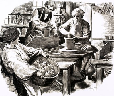 Josiah Wedgwood a fait son apprentissage dans l