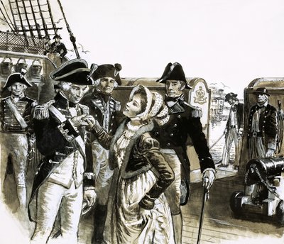 Les Géorgiens : Les amants tragiques. Nelson et Lady Hamilton - C.L. Doughty