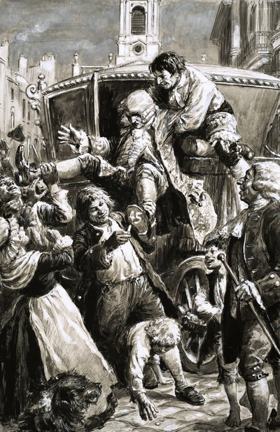 Scène non identifiée (17e/18e siècle ) d