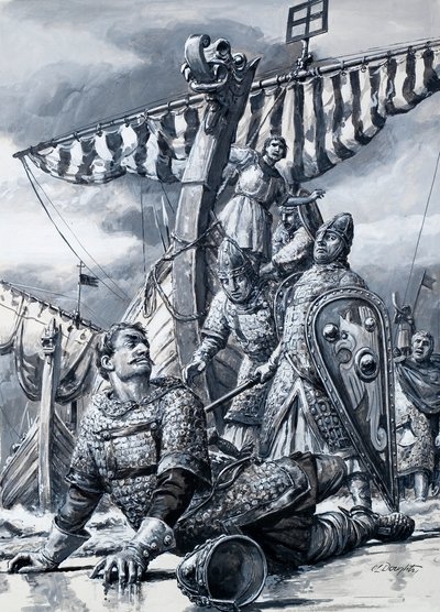 Guillaume le Conquérant tombe à Hastings - C.L. Doughty