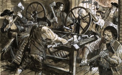Les ouvriers passent leur colère sur les machines - C.L. Doughty