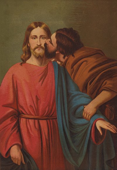 Judas trahissant par un baiser - C.M. Gonne
