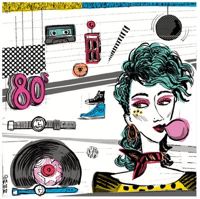 STYLE DES ANNÉES 80 - COSTANZA FAVERO