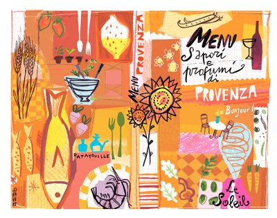 MENU Provence - COSTANZA FAVERO