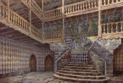 Le Château de Fenis, près de Nus, Val D