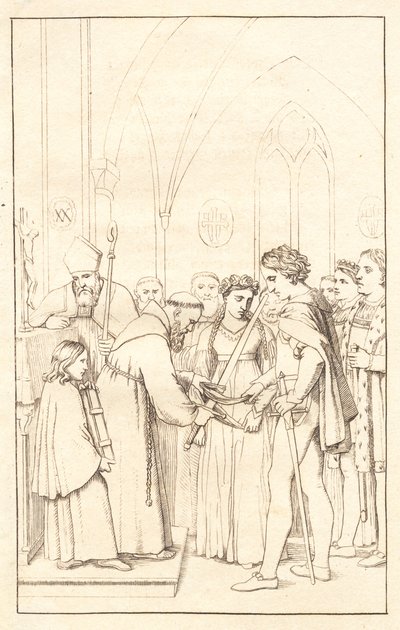 Axel et Valborg. 3e acte. - Christoffer Wilhelm Eckersberg