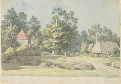 Une briqueterie à Møn - Christoffer Wilhelm Eckersberg