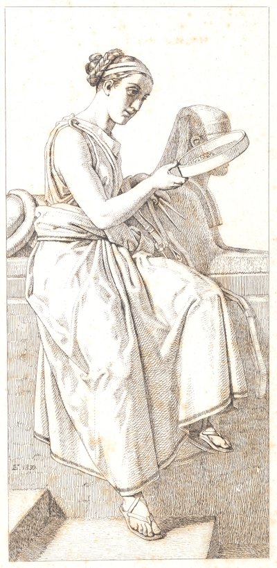 Fornuften. Figure allégorique - Christoffer Wilhelm Eckersberg