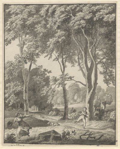 Depuis les bois de Svendstrup - Christoffer Wilhelm Eckersberg