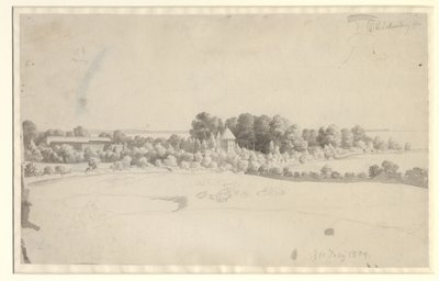 Le manoir de Nordfelt à Møn - Christoffer Wilhelm Eckersberg