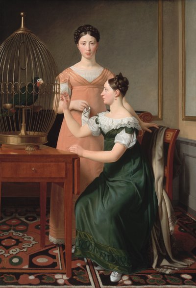 Les Filles aînées de Mendel Levin Nathanson, Bella et Hanna - Christoffer Wilhelm Eckersberg