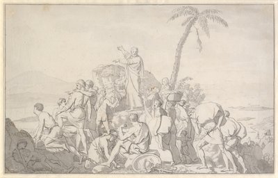 Moïse divise les eaux et l