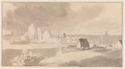 Vue de Korsør - Christoffer Wilhelm Eckersberg