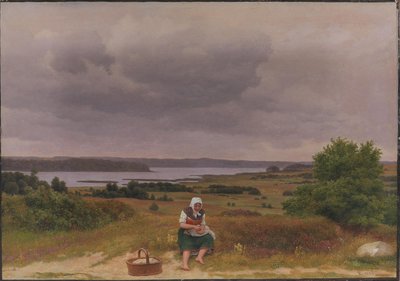 Vue du lac Fure près de Rudersdal, Nord Seeland - Christoffer Wilhelm Eckersberg