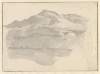 Vue du lac Albano - Christoffer Wilhelm Eckersberg