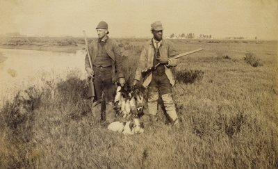 Fin de la saison des canards, île Turks, Californie, 1885 - C. A. Plummer