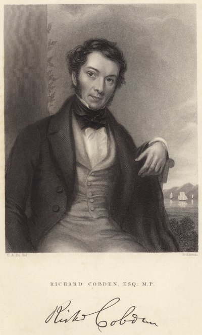 Richard Cobden, Esquire, M P - C. A. du Val and Co.